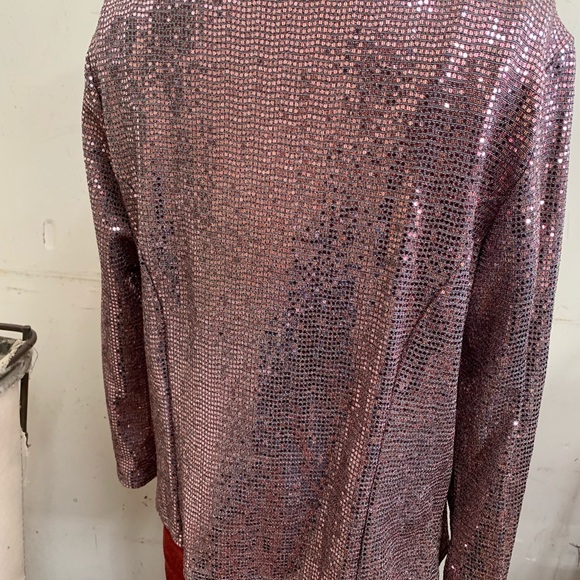 Shiny blazer pink - Picture 6 of 8